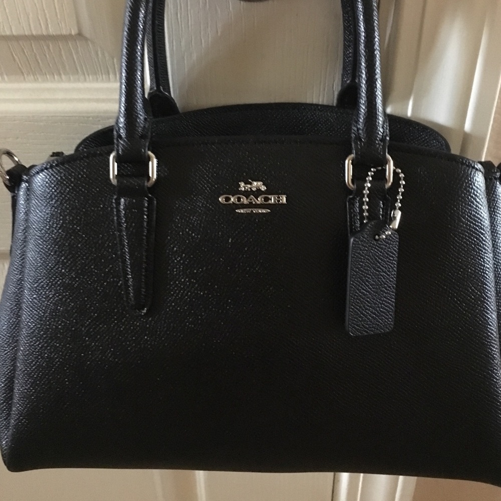 New with TAGS Authentic COACH black handbag